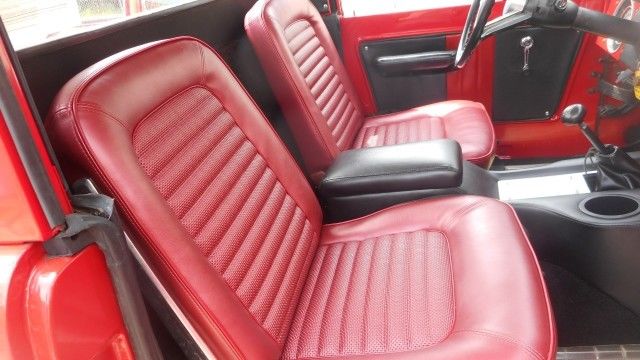 1974 Red Ford Bronco --