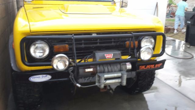 1974 YELLOW Ford Bronco Convertible