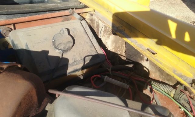 1974 YELLOW Ford Bronco Convertible