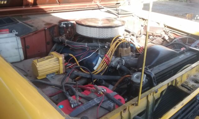 1974 YELLOW Ford Bronco Convertible