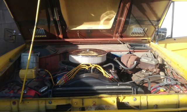 1974 YELLOW Ford Bronco Convertible