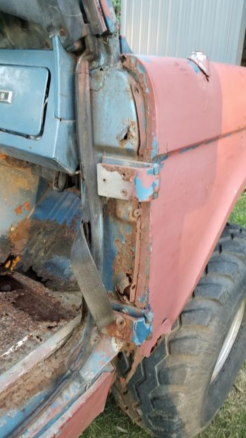 1974 Blue Ford Bronco SUV