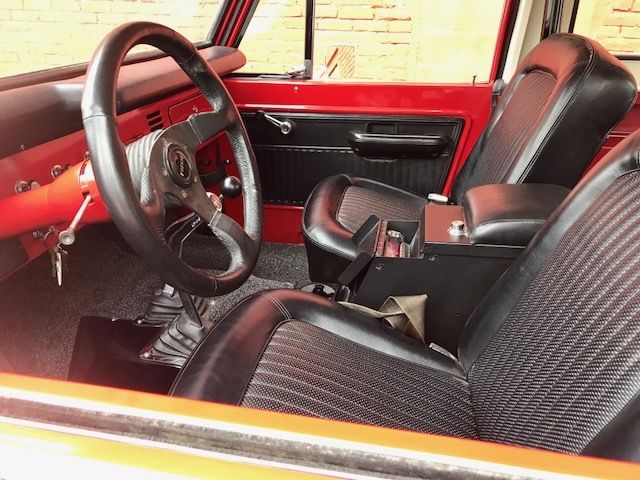 1974 Blue Ford Bronco SUV