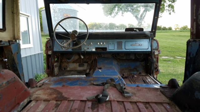 1974 Blue Ford Bronco SUV