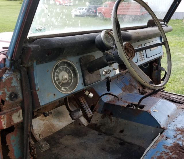 1974 Blue Ford Bronco SUV