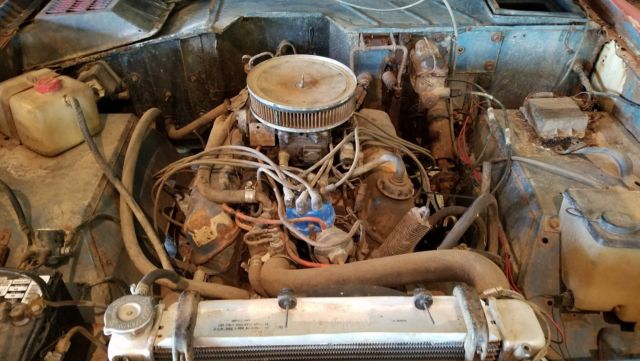 1974 Blue Ford Bronco SUV