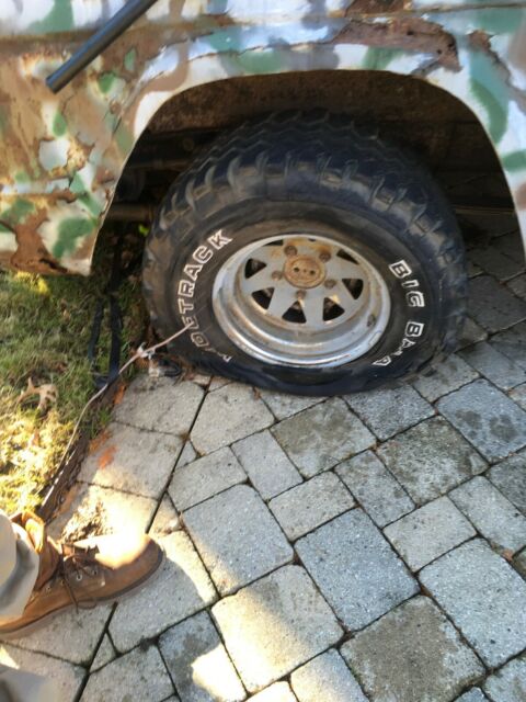 1974 Ford Bronco Half Cab