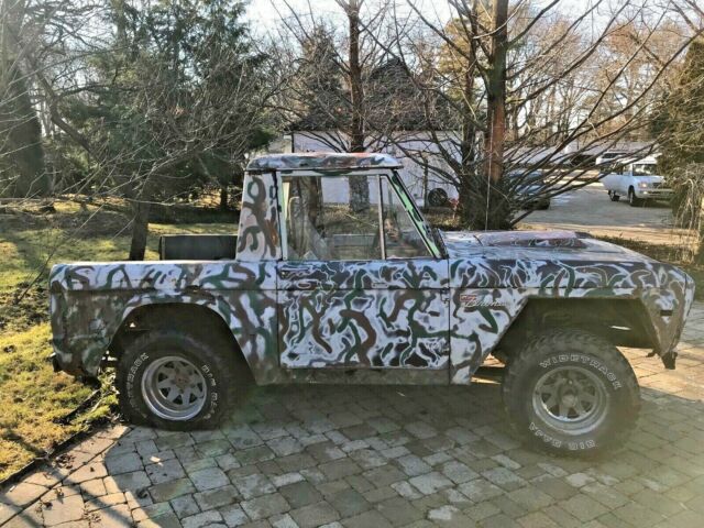 1974 Ford Bronco Half Cab