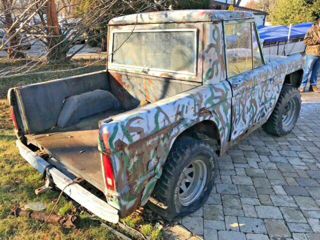 1974 Ford Bronco Half Cab
