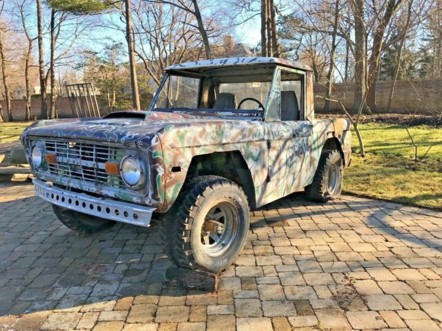 1974 Ford Bronco Half Cab