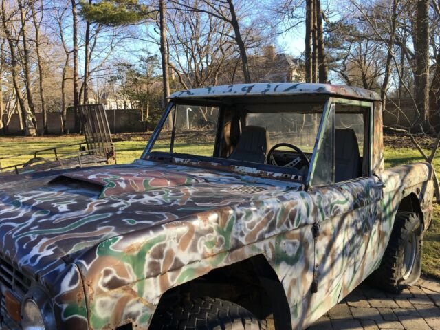 1974 Ford Bronco Half Cab