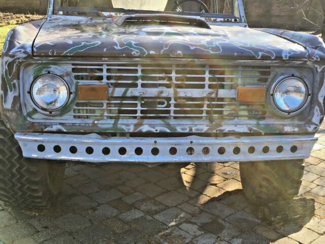 1974 Ford Bronco Half Cab