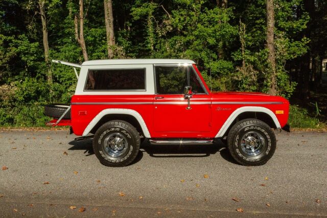 1974 Red Ford Bronco