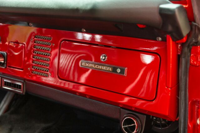 1974 Red Ford Bronco