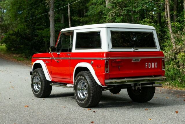 1974 Red Ford Bronco