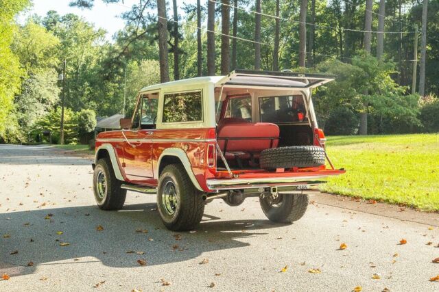 1974 Red Ford Bronco