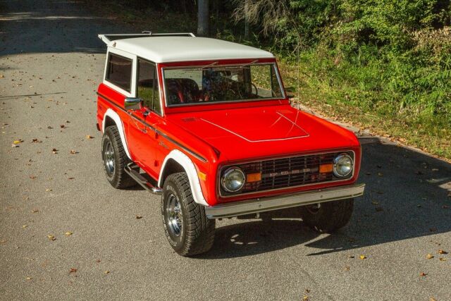 1974 Red Ford Bronco