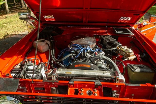 1974 Red Ford Bronco
