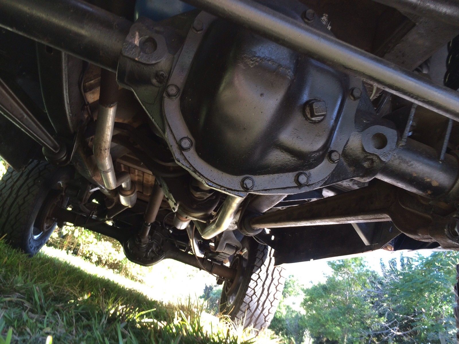 1974 White Ford Bronco