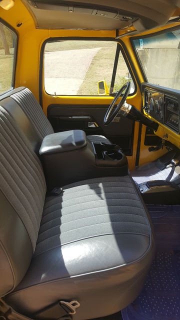 1974 Yellow Ford F-100 Pickup