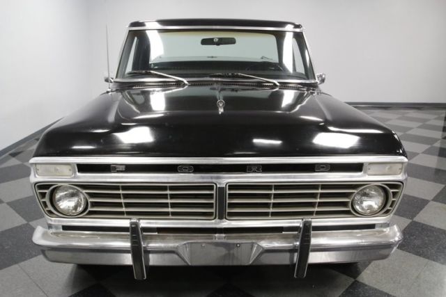 1974 Black Ford F-100 Pickup Truck