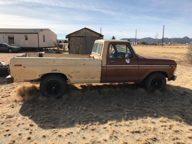 1974 Brown Ford F-250 Standard Cab Pickup