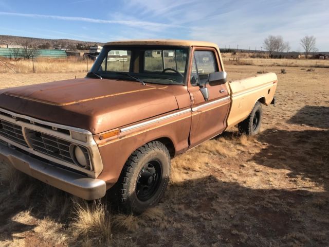 1974 Brown Ford F-250 Standard Cab Pickup