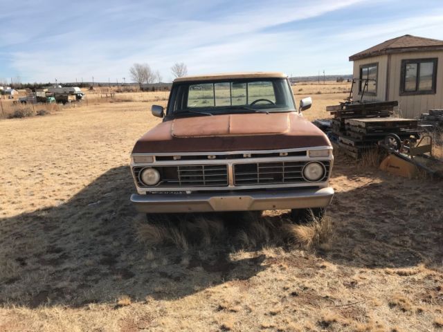 1974 Brown Ford F-250 Standard Cab Pickup