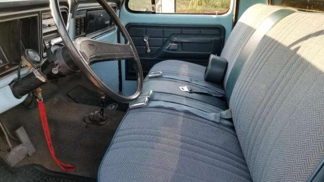 1974 Blue Ford F-250 Standard Cab Pickup
