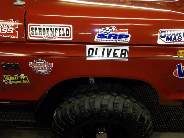 1974 Red Ford f 250 --