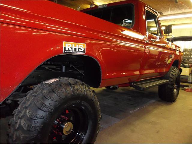1974 Red Ford f 250 --