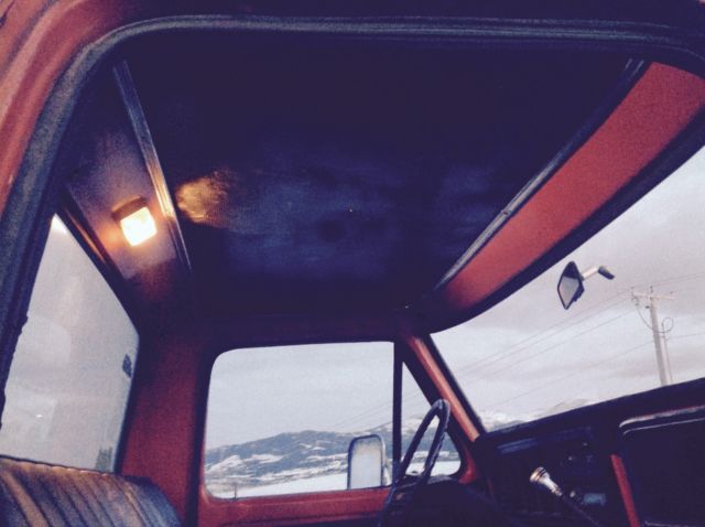 1974 Orange Ford F-250