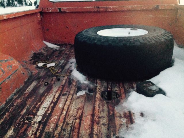 1974 Orange Ford F-250