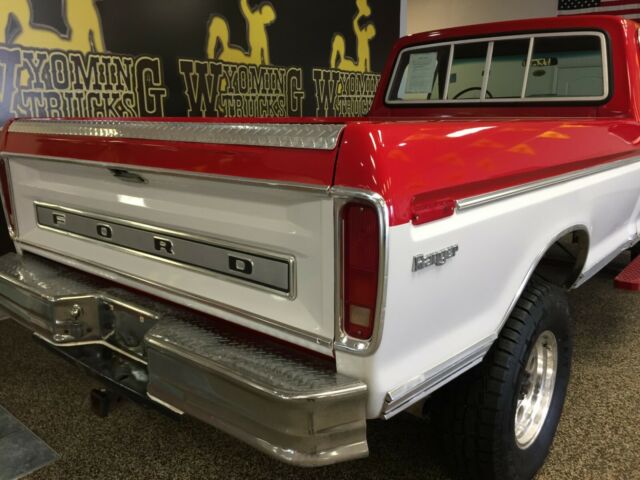 1974 Red Ford F-250 Standard Cab Pickup