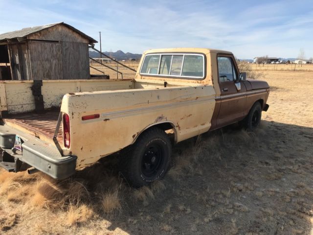 1974 Brown Ford F-250 Standard Cab Pickup