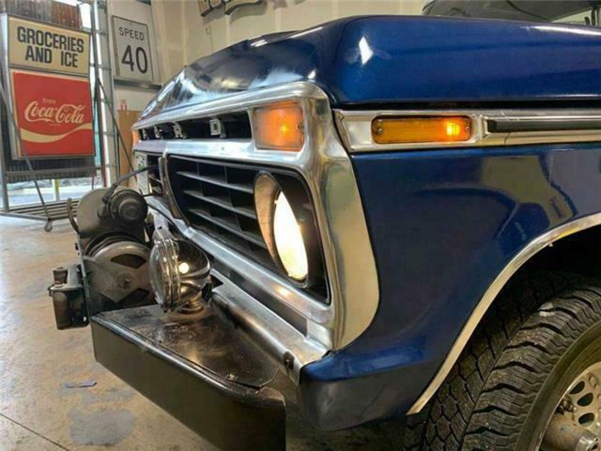 1974 Blue Ford F-250 Pickup Truck