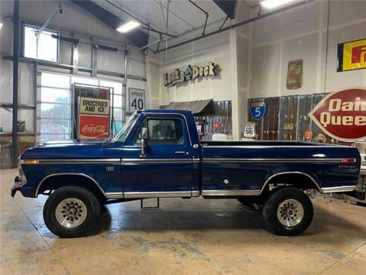 1974 Blue Ford F-250 Pickup Truck