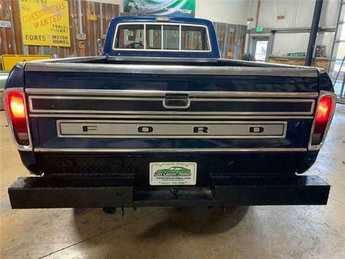 1974 Blue Ford F-250 Pickup Truck