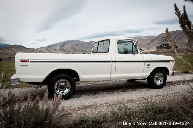1974 White Ford F-250 Standard Cab Pickup
