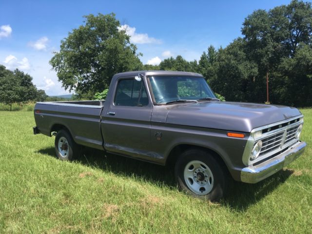1974 Gray Ford F-250