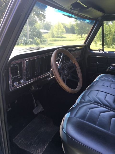 1974 Gray Ford F-250