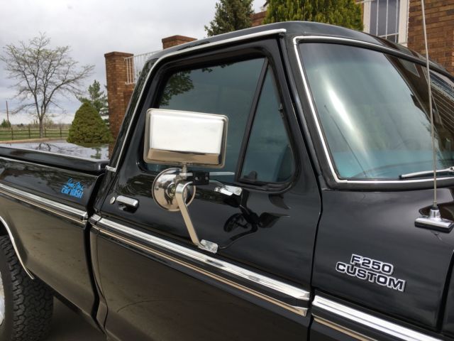1974 Black Ford F-250 Standard Cab Pickup