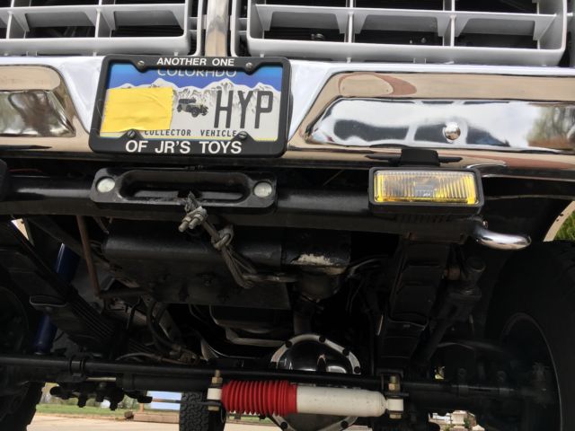 1974 Black Ford F-250 Standard Cab Pickup