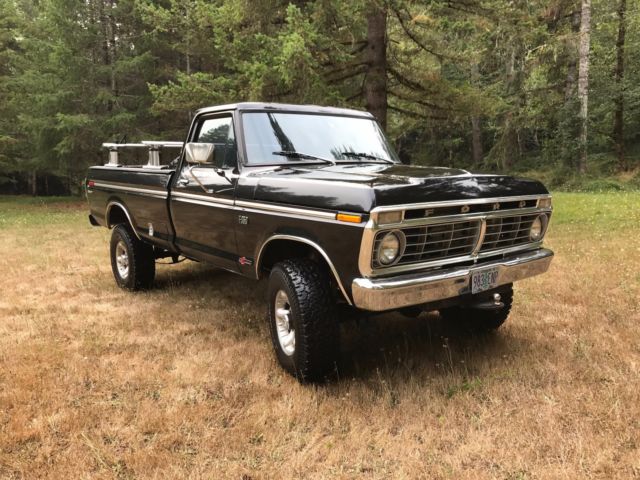 1974 Black Ford F-250