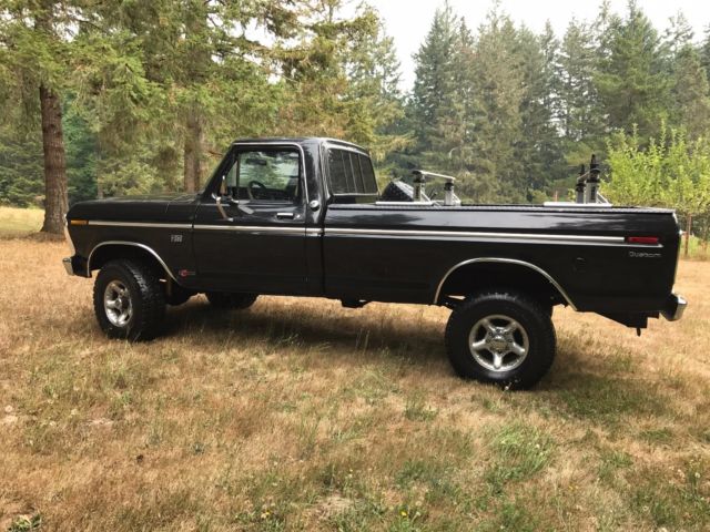 1974 Black Ford F-250