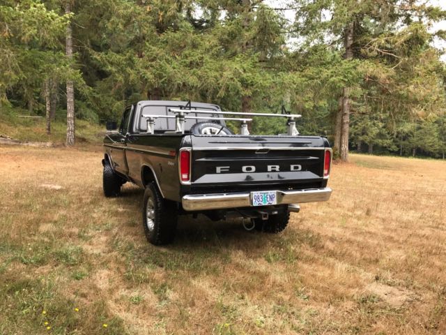 1974 Black Ford F-250