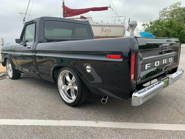 1974 Black Ford F-100 Standard Cab Pickup