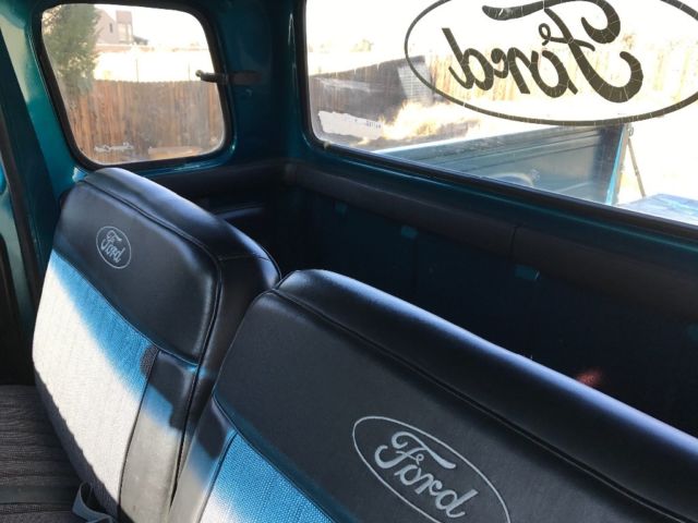 1974 Teal Ford F-100 Extended Cab Pickup