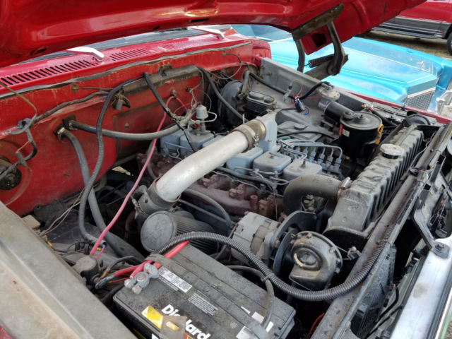 1974 Red Ford F-250