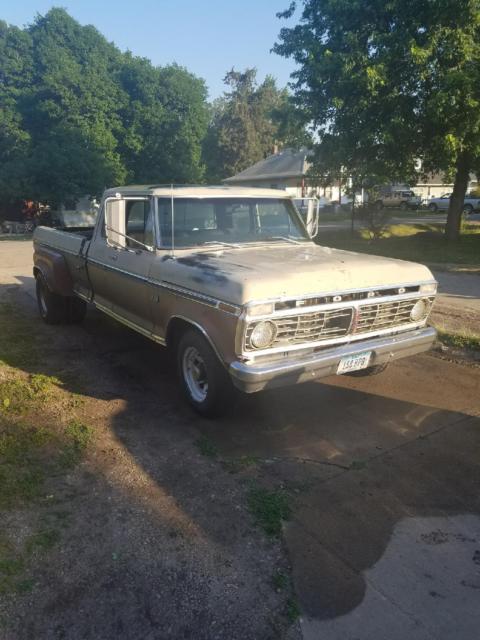 1974 Black Ford F-250 Extended Cab Pickup